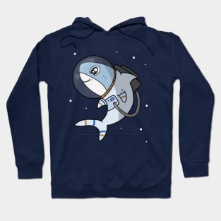 Cute Shark Astronaut Hoodie